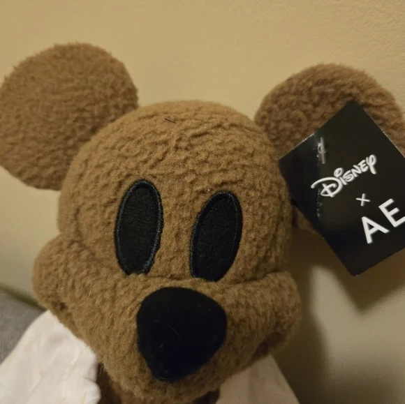 American Eagle Plush Mickey Mouse with Dust Cover - Brand New - Picture 7 of 10